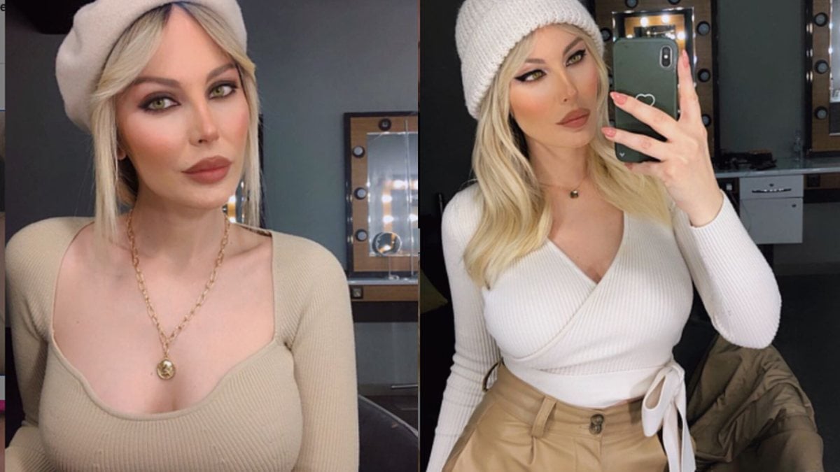 Hande Sarıoğlu transparan elbisesiyle kendinden geçti! “Elbisenin içinde ki gizli detay”