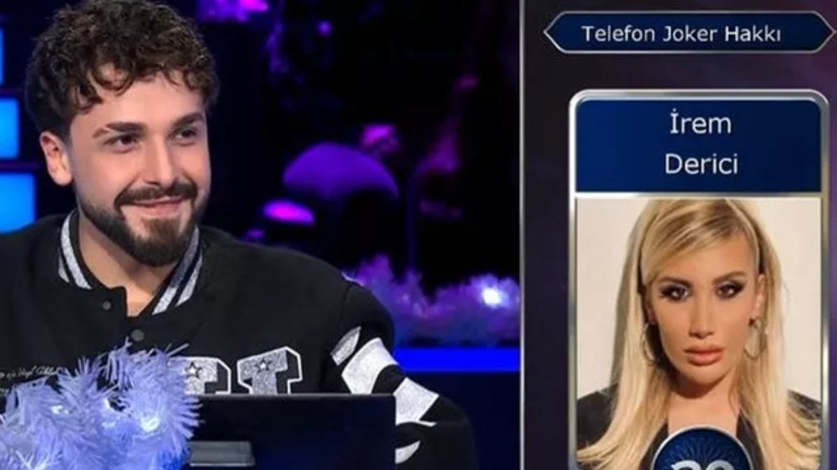 Milyoner’e katılan Sefo, İrem Derici’ye bağlandı