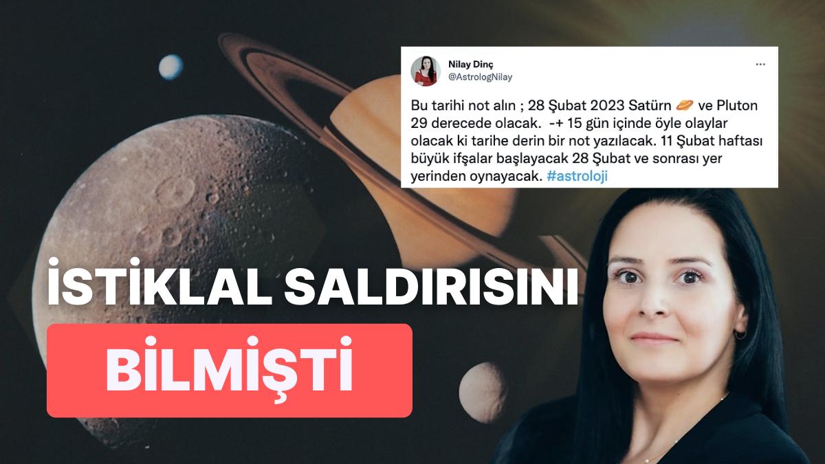 Ünlü Astrolog Nilay Dinç 2023 Yılında Önemli Etkileri Olacak Tarihi Verdi ve Yer Yerinden Oynayacak, Dedi