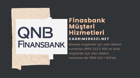 Finansbank Müşteri Hizmetleri Telefon Numarası ve İletişim Bilgileri
