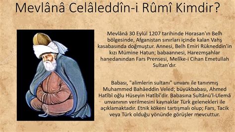 Mevlana Celaleddin Rumi Kimdir?