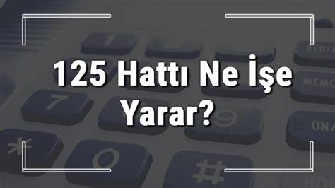 125 Numarası Hangi İlin Numarasıdır?