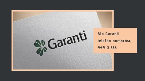 Garanti Müşteri Hizmetleri Numarası Direkt Bağlanma