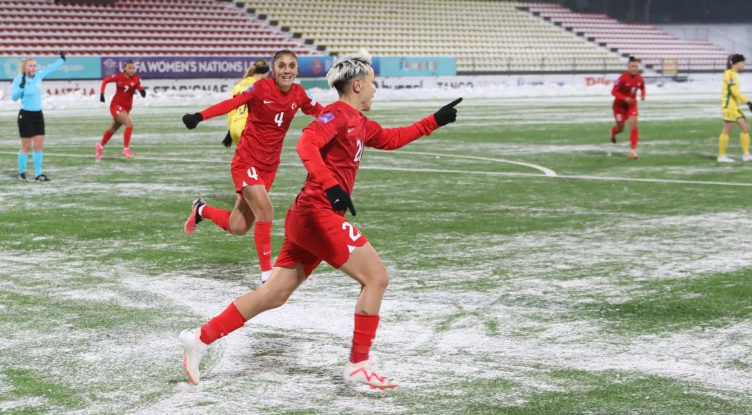 A Milli Kadın Futbol Takımı, Litvanya’yı Farklı Skorla Geçti