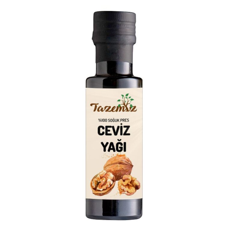 Doğanın Mucizesi Tazemiz Ceviz Yağı