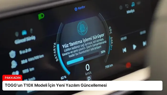 TOGG’un T10X Modeli İçin Yeni Yazılım Güncellemesi