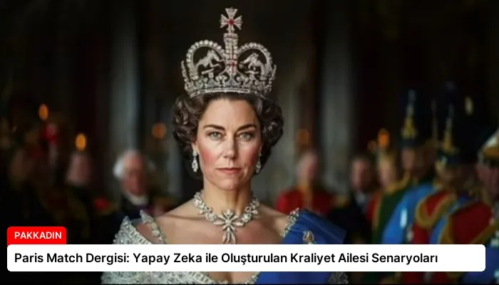 Paris Match Dergisi: Yapay Zeka ile Oluşturulan Kraliyet Ailesi Senaryoları