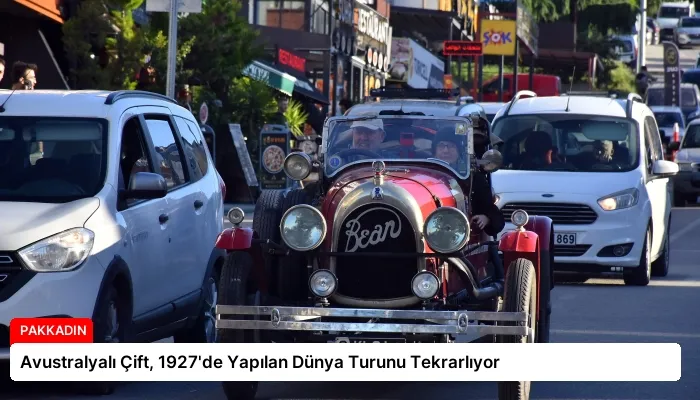 Avustralyalı Çift, 1927’de Yapılan Dünya Turunu Tekrarlıyor