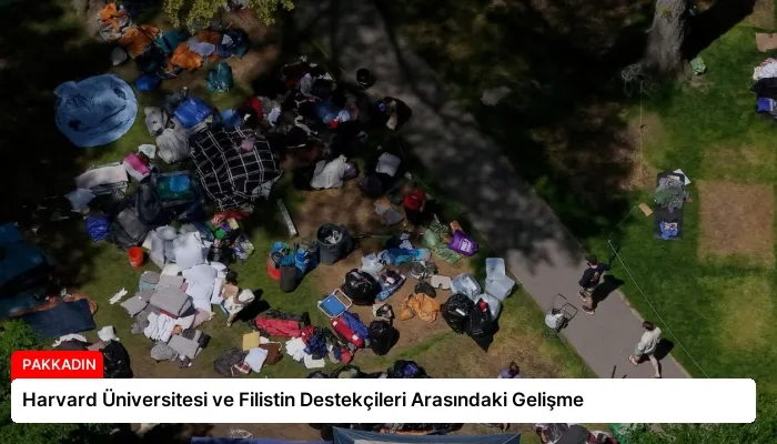 Harvard Üniversitesi ve Filistin Destekçileri Arasındaki Gelişme