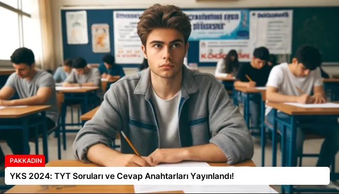 YKS 2024: TYT Soruları ve Cevap Anahtarları Yayınlandı!