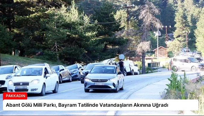 Abant Gölü Milli Parkı, Bayram Tatilinde Vatandaşların Akınına Uğradı