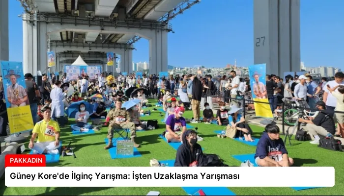 Güney Kore’de İlginç Yarışma: İşten Uzaklaşma Yarışması