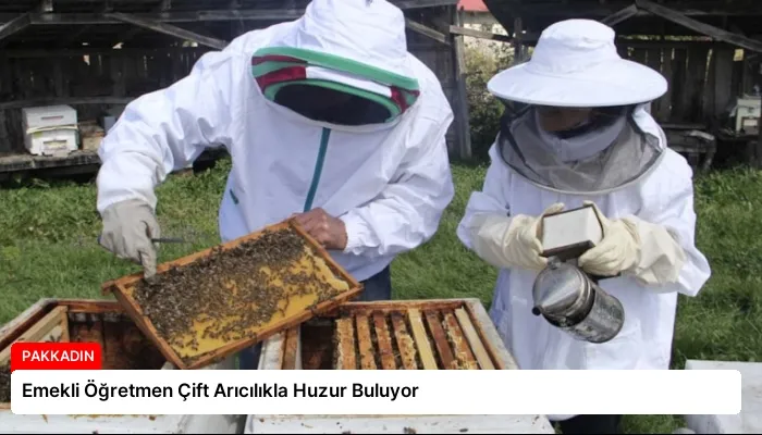 Emekli Öğretmen Çift Arıcılıkla Huzur Buluyor