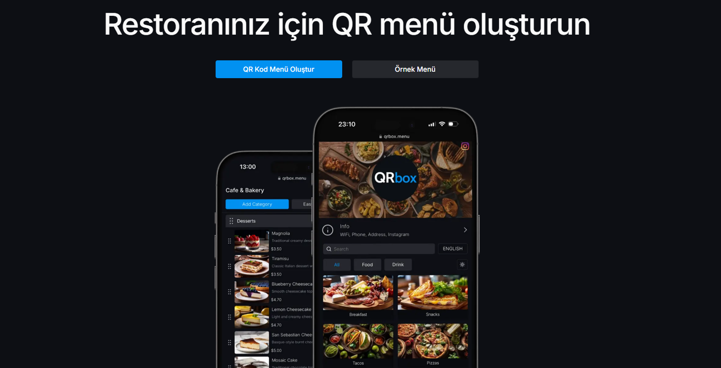 QRbox Farkıyla Tanışın: Dijital Menü Çözümlerinde Neden Bir Adım Önde?