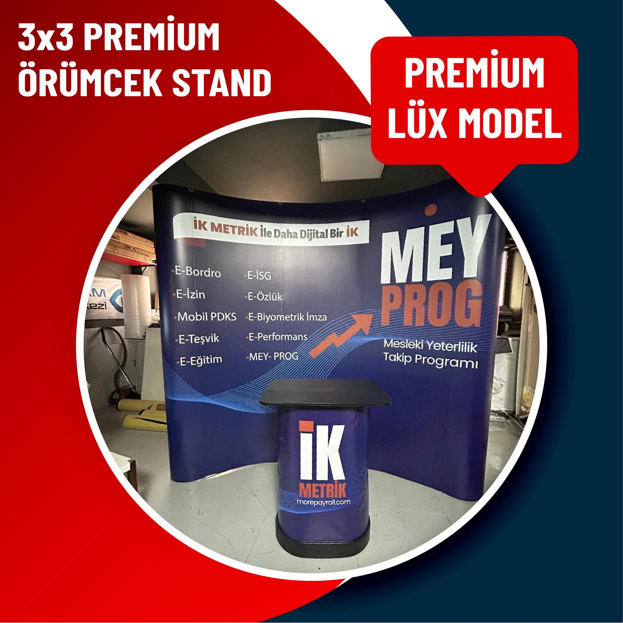 Bayraksan Tekstil’in Örümcek Stand Modelleri