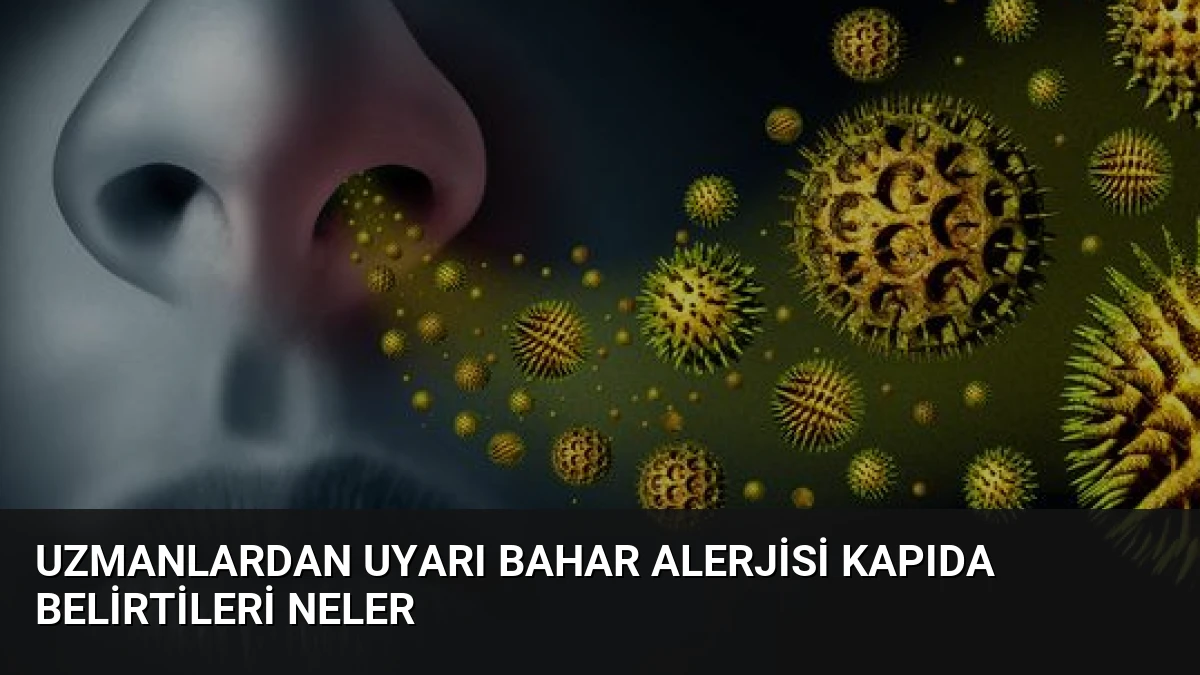 Uzmanlardan Uyarı Bahar Alerjisi Kapıda Belirtileri Neler