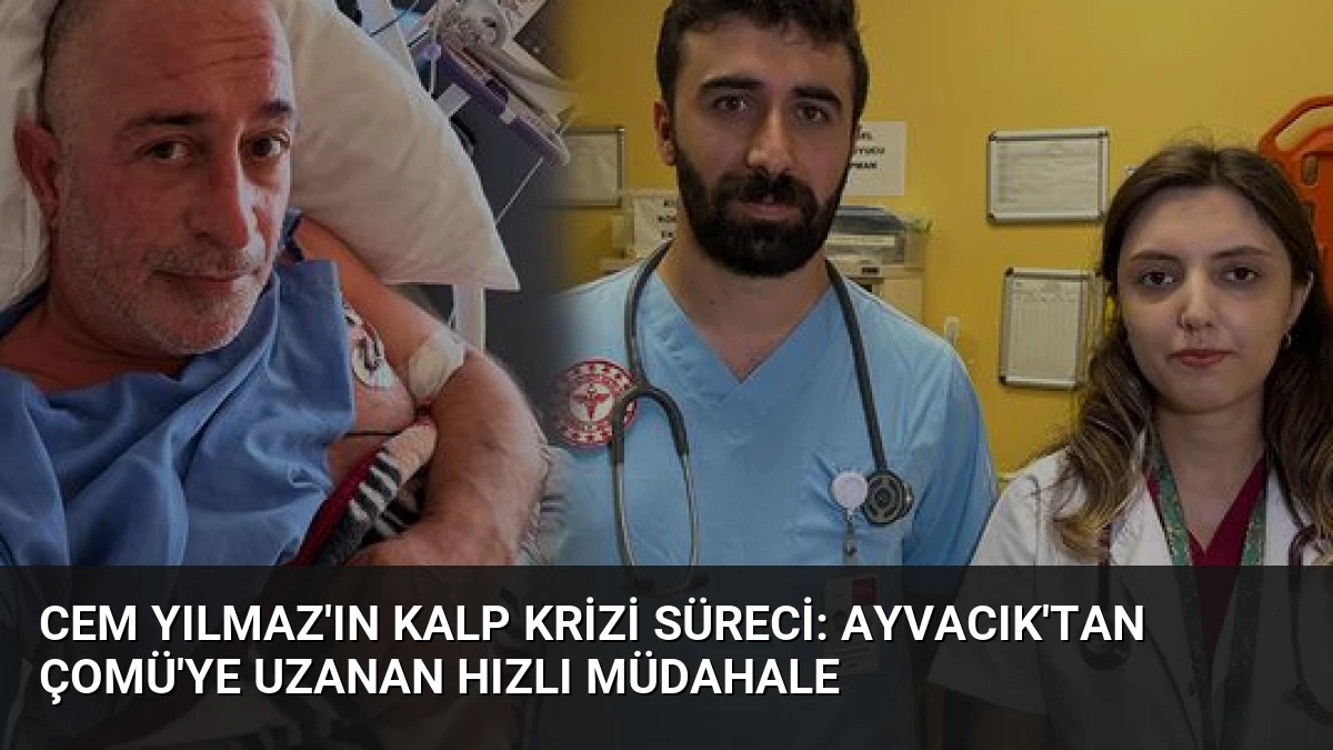 Cem Yılmaz’ın Kalp Krizi Süreci: Ayvacık’tan ÇOMÜ’ye Uzanan Hızlı Müdahale