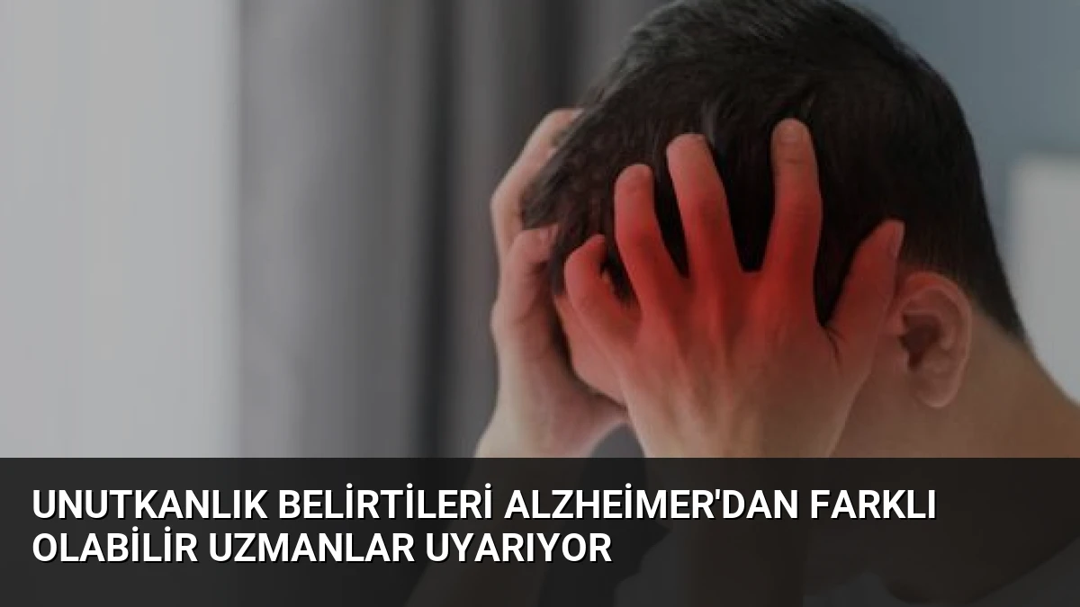 Unutkanlık Belirtileri Alzheimer’dan Farklı Olabilir Uzmanlar Uyarıyor