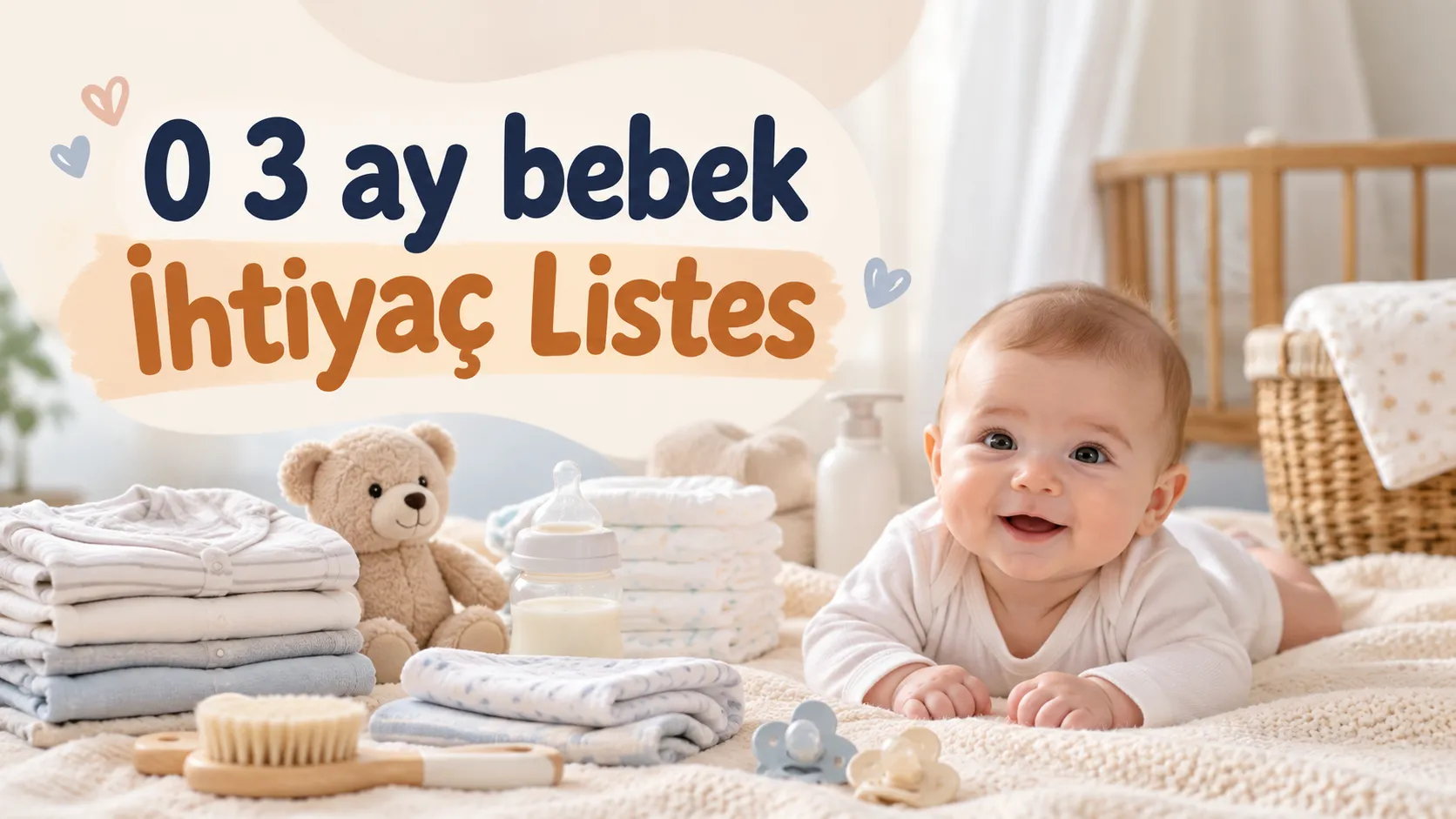 0 3 ay bebek İhtiyaç Listes
