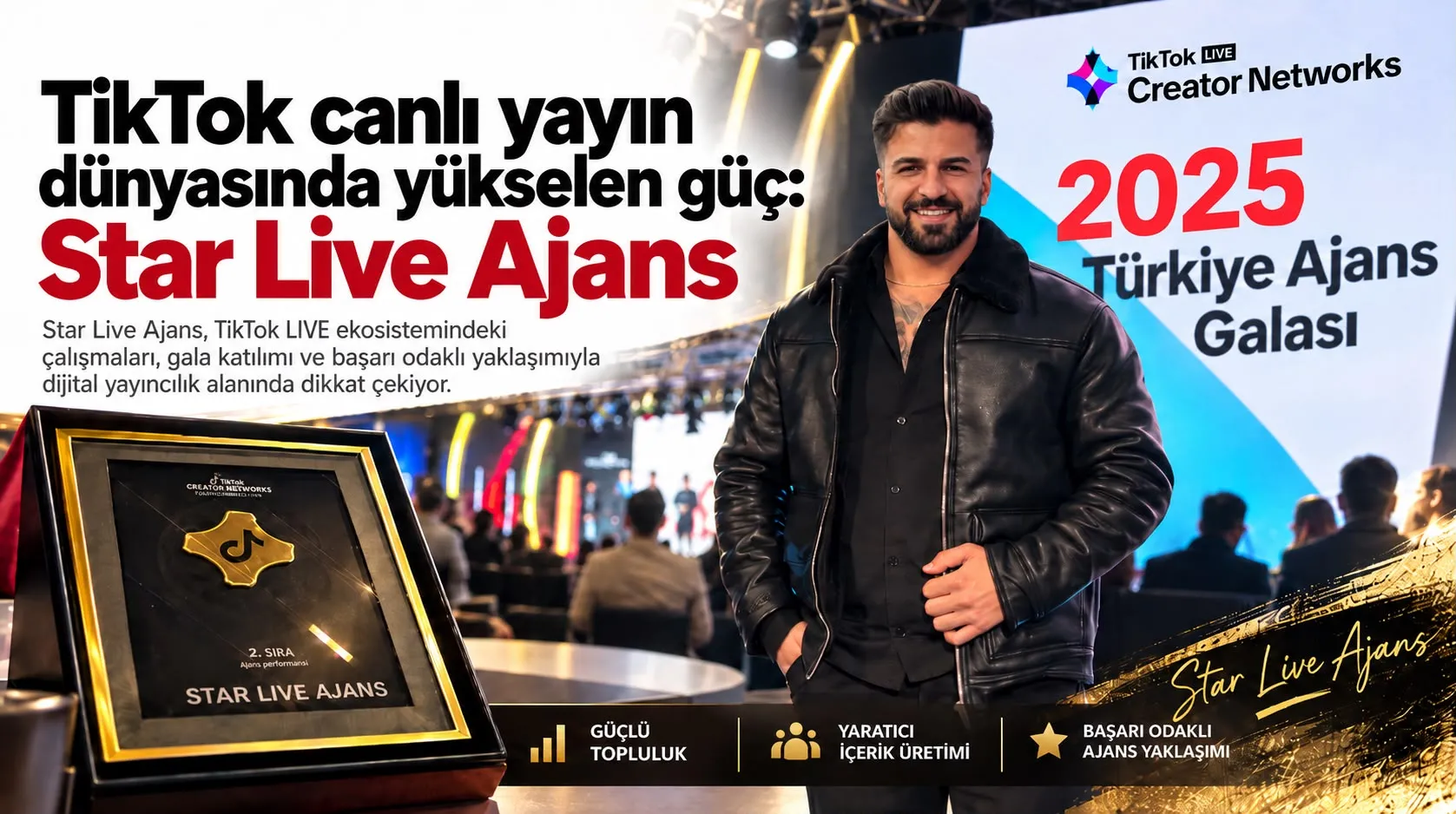 TikTok Canlı Yayıncılığını Kariyer Hedefine Dönüştürmek İsteyenlere Star Live Ajans