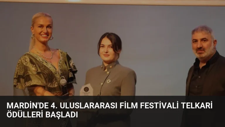 Mardin’de 4. Uluslararası Film Festivali Telkari Ödülleri Başladı