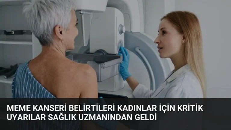 Meme Kanseri Belirtileri Kadınlar İçin Kritik Uyarılar Sağlık Uzmanından Geldi